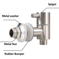thumbnail image 4 of Replacement Spigot 16mm Stainless Steel Beverage Dispenser Spigot Water Dispenser by Luckeg, 4 of 5