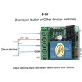 thumbnail image 5 of Módulo de Relé de Canal Único DC 12V Interruptor Inalámbrico Universal Receptor de Relé RF + Control Remoto de 2 CH, 5 of 5