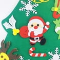 thumbnail image 3 of Árbol de Navidad de Fieltro para Niños, Juego de 30 Piezas, Adornos de Pared Desmontables, Regalos de Navidad, Decoraciones navideñas para el hogar para niños Rojo Verde Cocina, Decoración y Otros, 3 of 5