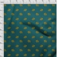 thumbnail image 3 of oneOone Viscose Chiffon Fabric Elephant Block Printed Fabric 1 Yard 42 Inch Wide, 3 of 4