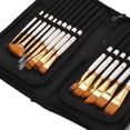 thumbnail image 3 of Artist Paint Brush Set 15 pinceles de diferentes formas y tamaños, 3 of 8
