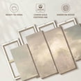 thumbnail image 6 of Elephant Stock Ashore Clouds Neutral Wall Art - Horizontal Multi Panel Canvas - Lobby Wall Decor - Abstract Multi Panel - Beige And Gray Decor By Julia Purinton - 52" x 32", 6 of 8