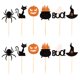 thumbnail image 1 of Adornos para cupcakes XCF de Halloween 30 piezas palitos de calabaza para cumpleaños, 1 of 2