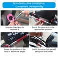 thumbnail image 4 of Motorcycle Handlebar Handle Grip Adjustable Crossbar Balance Bracket Regulator, 4 of 17