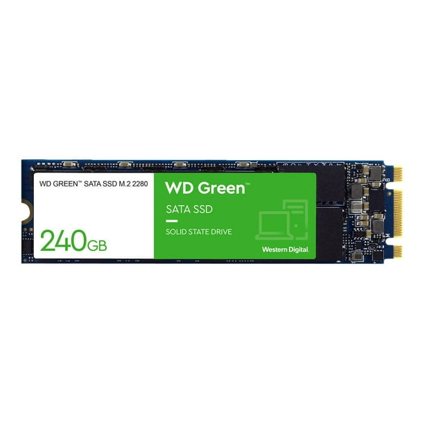 WD Green PC SSD WDS240G2G0B - SSD - 240 GB - Interne - M.2 2280 - SATA 6Gb/S
