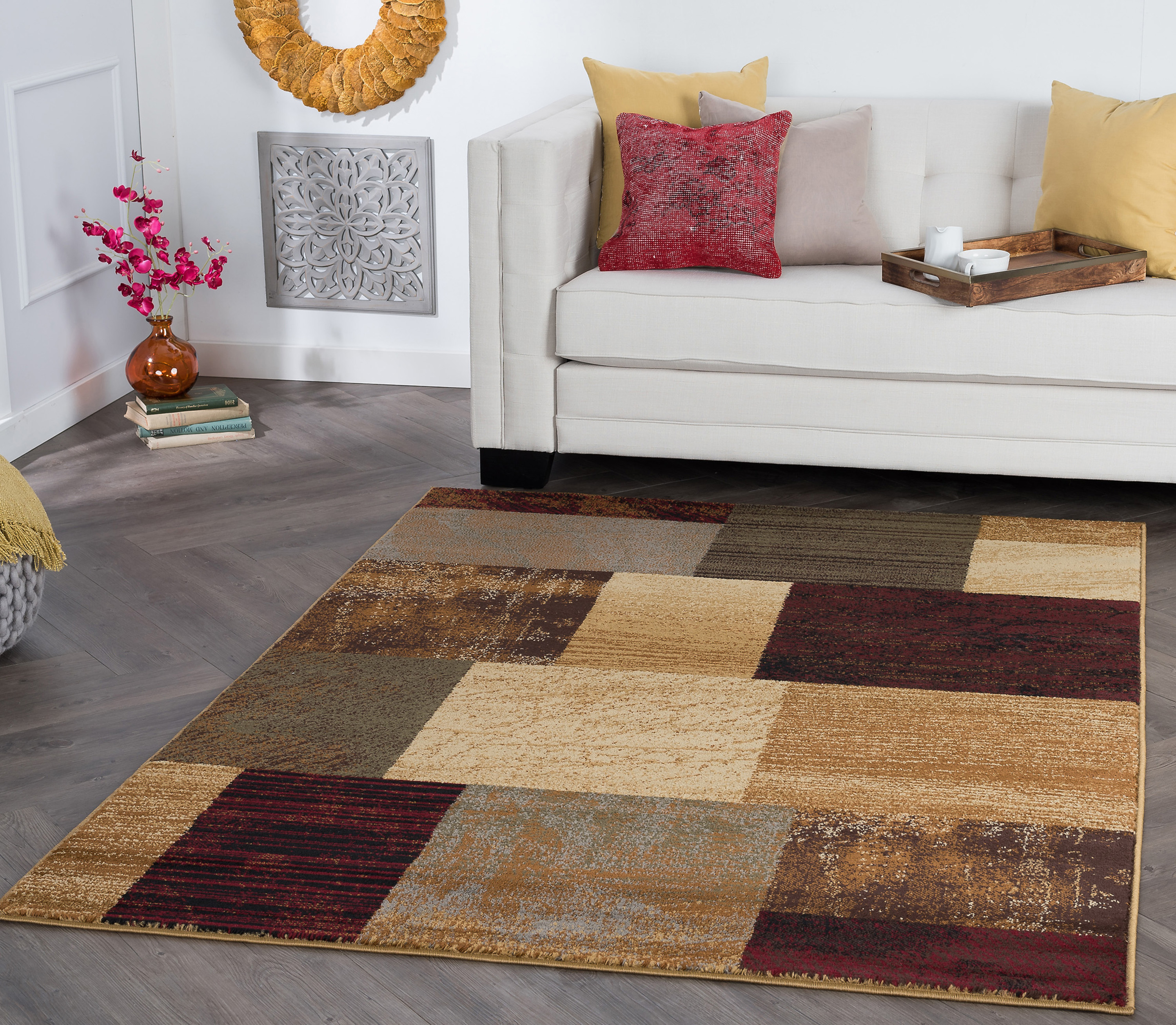 Bliss Rugs Abilene Contemporary Indoor Area Rug
