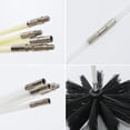 thumbnail image 5 of G Need Chimney Brush Rod Set, Chimney Brush Contains 9 Flexible Rods and 1 Wood Stove Brush Head, Dry Pipe Cleaning Brush Compatible with Cleaning Pipes, Chimneys, 5 of 5