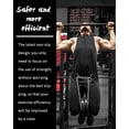 thumbnail image 6 of Seektop Dip Belt with Chain for Weightlifting, Neoprene Waist Belt 36x7 Inch, Adjustable 25-45.3 Inch Waist, for Gym Workout Pull Ups Squat Men Women, 6 of 7