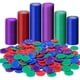 thumbnail image 1 of 400 Piezas Fichas de PóQuer de PláStico Fichas de Juego 4 Colores Tarjeta de Contador para Jugar, Contar Fichas de Juego de Bingo, 1, 1 of 7