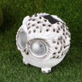 thumbnail image 3 of 1Pc Resin Owl LED Plug Light Decor Night Light Silicone Decoration Ornament LED Owl Eye Light Animal Eye Lights (White), 3 of 3