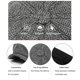 thumbnail image 3 of Minnieouse Gorra plana Baker adultos hombres boinas portátil al aire libre sombrero decorativo moda Casual ocio decoración algodón poliéster Sombreros Negro, 3 of 6