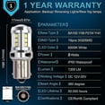 thumbnail image 2 of Super Bright Ba15s 1156 Led Car Bulbs (2-pack), 2 of 5