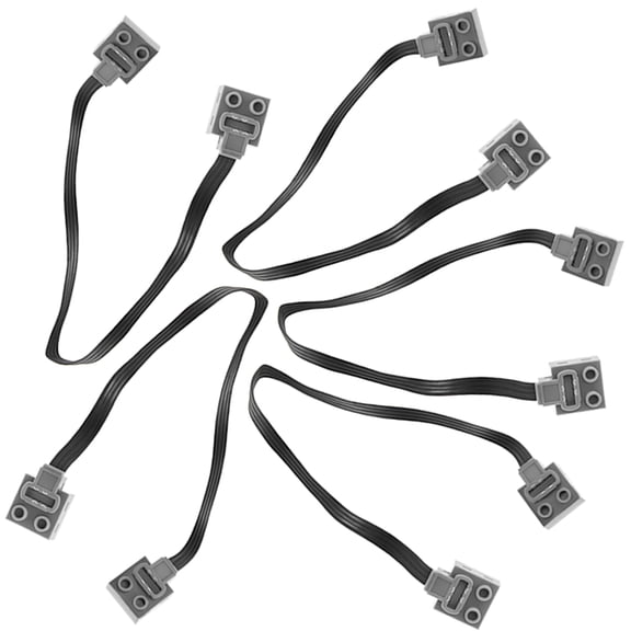 Habow Technic Power-Functions Extension Wire (9.8 inches) 8886 (5 Piece)  Compatible with mainbrands Building Block MOC Technic-Parts