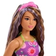 thumbnail image 3 of Muñeca de moda Barbie Fashionistas #244 con pelo con rayas moradas, 3 of 6