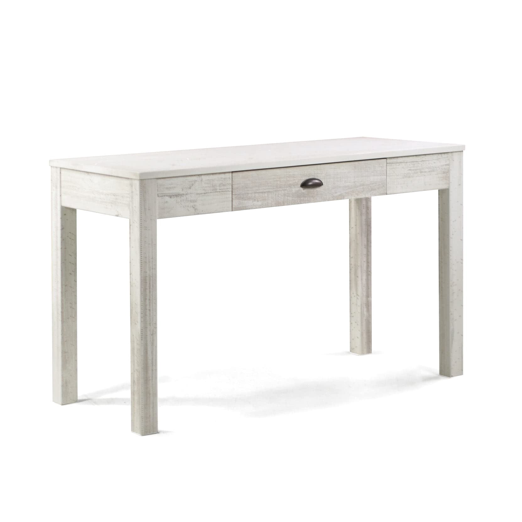Grain Wood Furniture Montauk Desk/Dressing Table, Rustic Off-White