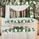 thumbnail image 4 of 3 packs of artificial white rose vines flower wreaths total 19.5 ft fake hanging silk, 4 of 5