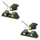 thumbnail image 1 of Yuarrent Juego de miras nocturnas, Kit de mira de delantera y trasera óptica profesional, componente modificado, piezas de equipo de , verde Verde 2Conjunto, 1 of 6