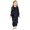 Blue#9527, variant on BOOMNY Girls Flannel Jumpsuits Dot Graphic Long Sleeve Buttons Jumpsuits for Kids Soft Warm Loungewear Jumpsuit