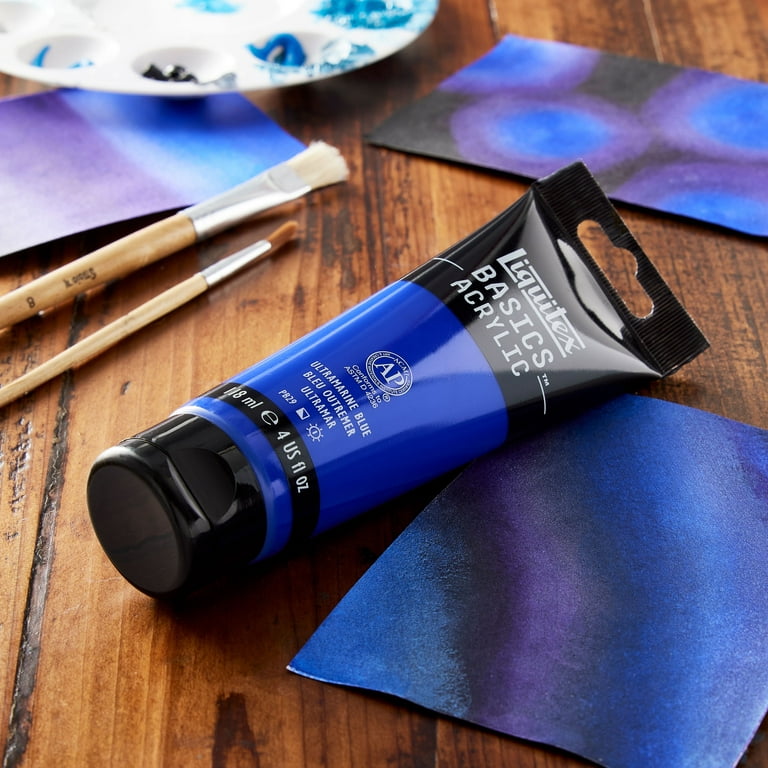 Liquitex Basics Acrylic Paint Primary Blue 4 oz