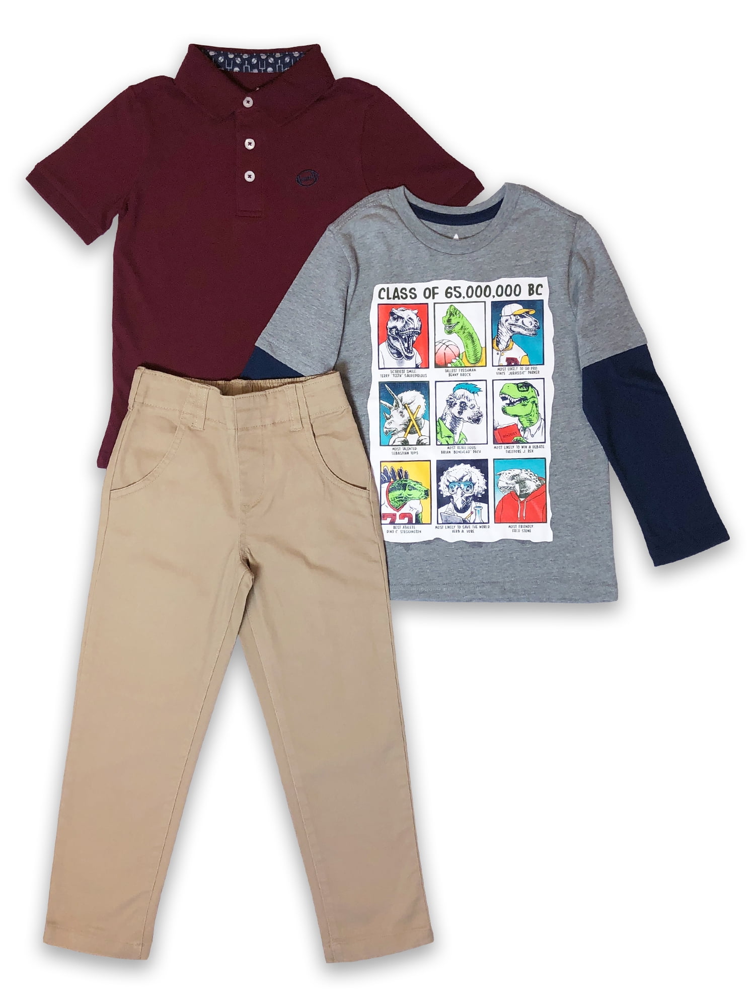 68 365 Garanimals Boys Athletic Pants Brown Size 4