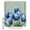 Blue, variant on Navy Blue Tulip Bathroom Shower Curtains with 12 Hooks Polyester Waterproof Shower Curtain for Stalls and Bathtubs Chic Elegant Flowers Botanical Sage Green Decorative Bathroom Curtain 36x72 Inches