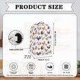 thumbnail image 6 of HELLHERO Multifunctional Dust Cover Handle Polyester for Kitchen, Chicken Farm Print, 6 of 6