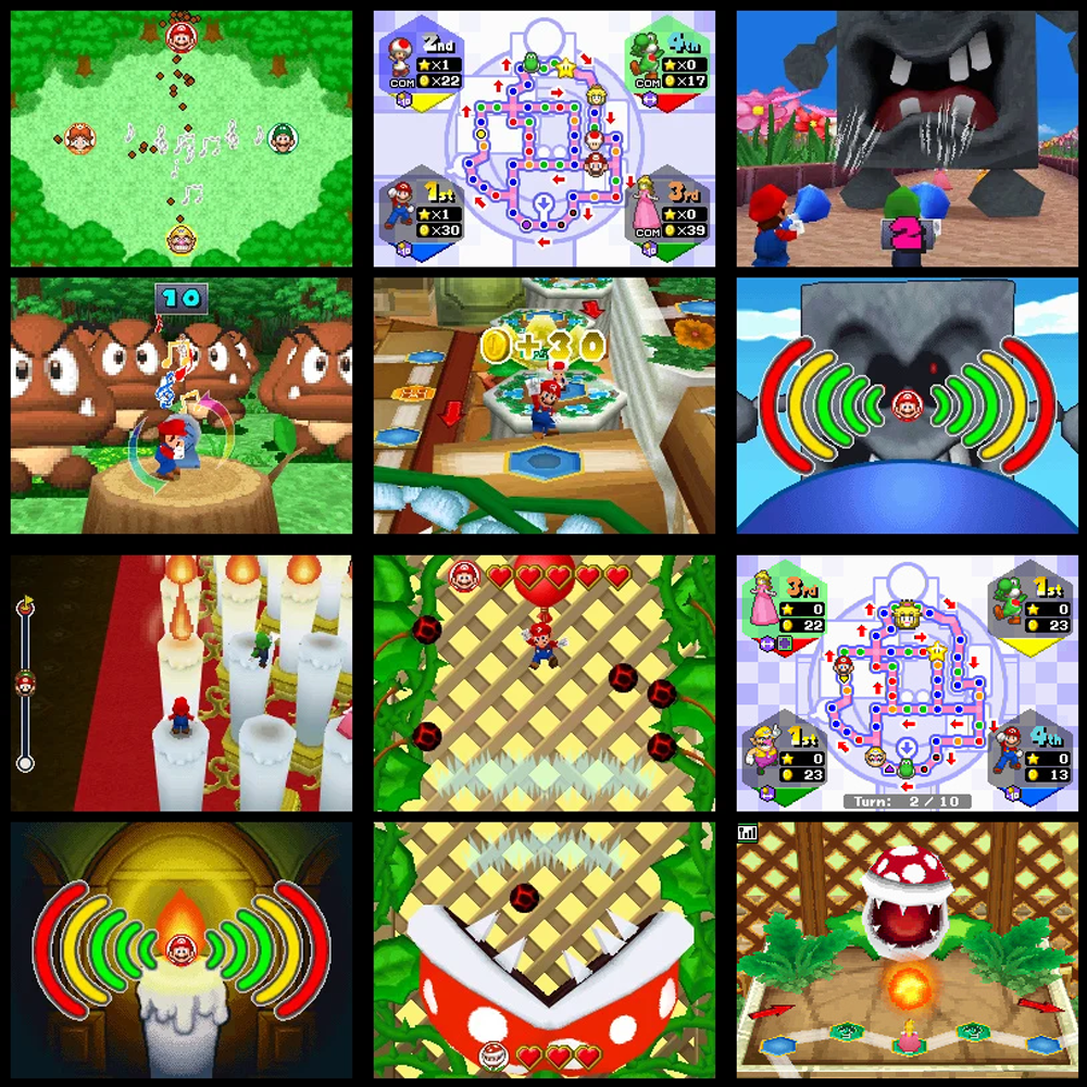 Best Mario All Super Mario Party Minigames Mario Party 10 Online