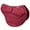 Burgundy, variant on ECP Correction All Purpose Contoured Saddle Pad with Memory Foam Pockets Brown