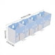 thumbnail image 2 of Soporte de pared para cepillo de dientes y pasta de dientes, soporte para taza, estante de almacenamiento (azul), 2 of 8