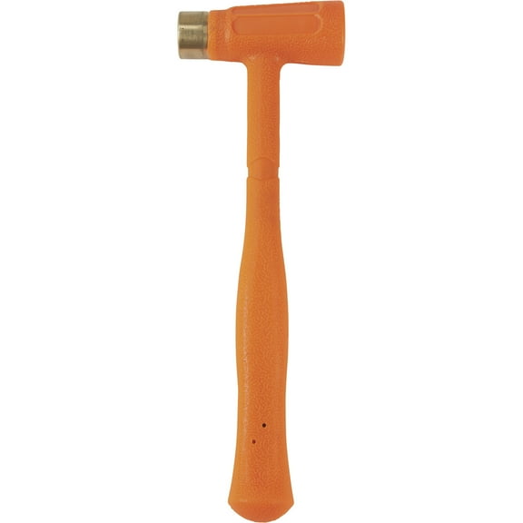 Klutch Brass Dead Blow Hammer, 24-Oz.
