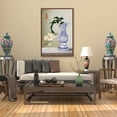 thumbnail image 2 of IDEA4WALL Framed Canvas Wall Art for Living Room, Bedroom Blue and White Porcelain Canvas Prints for Modern Home Decoration Ready to Hang, 2 of 4