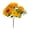 Yellow, variant on Fake Sunflowers, Dienrx Dance Party Bouquet Simulation Flower 6 Sunflowers, Outdoor Home Wedding Shower Birthday Party Decoration Supplies