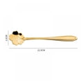 thumbnail image 3 of Stainless Steel Tableware Creative Flower Coffee Spoon Sugar Spoon Tea Spoon Stir Bar Spoon Stirring Spoon, 3 of 7