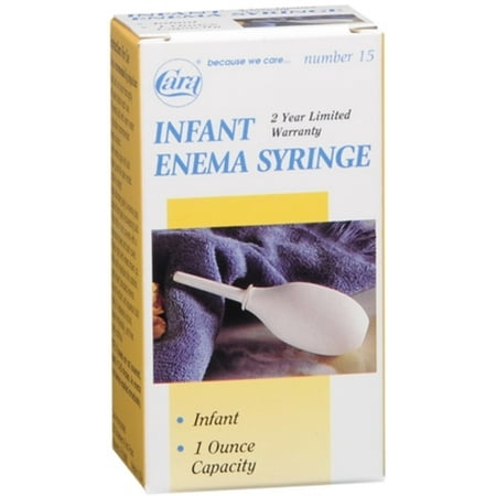 Cara Enema Syringe Infant 1-Ounce No. 15 1 Each (Pack of 3)