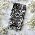 thumbnail image 5 of Mystic All-Seeing Eye Phone Case, Black and White Surreal Occult Collage Design, Esoteric Aesthetic Protective Cover for iPhone 16 15 14 13 12 11 Pro Max Plus Mini, 5 of 6