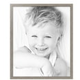 thumbnail image 2 of ArtToFrames 28" x 34" Silver Picture Frame, 28x34 inch Silver MDF Poster Frame (WOM-4642),  Pack, 2 of 8