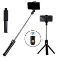 thumbnail image 2 of K07 Selfie Stick Tripod Extendable BT Selfie Stick with Detachable Wireless Remote 270°Rotation Portable Lightweight Phone Tripod for Home Travel Use Compatible with Android/iOS, 2 of 9