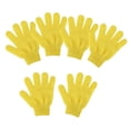 thumbnail image 1 of Guantes Exfoliantes de Cuerpo de Baño Sunnimix 6 Piezas Amarillo, 1 of 8