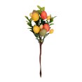 thumbnail image 1 of Centro de mesa de Pascua con hojas artificiales de eucalipto, huevos de colores, arreglo floral primaveral, rama de huevo de Pascua para decoración del hogar, 1 of 7