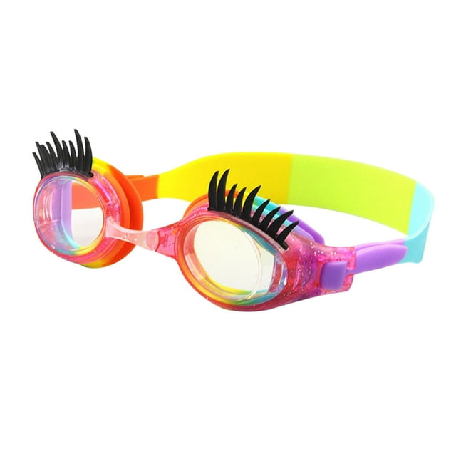 S SERENABLE Kids Swim Goggles Comfortable Pool Goggles for Water Sports Boys Girls Beach Colorful