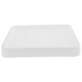 thumbnail image 1 of WHAMVOX Chinchilla Cage Litter Box White Plastic Leak Proof Compact Design Pet Owners 1 Set, 1 of 8