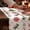 White, variant on Cififendec Christmas Snowflake Printed Table Runner, 72"×13", Festive Decorative Table Runner for Dining Table Xmas Family Gathering