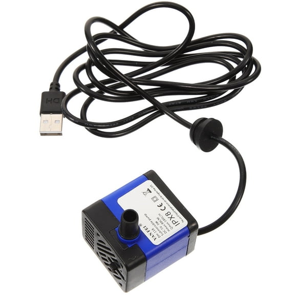 NICEXMAS Nicexmas Submersible Water Pump Black Plastic for Fountain Use