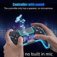 thumbnail image 4 of Wireless Controller Compatible with PS5, 4 Lighting Effects, 9 Light Colors Wireless Controller for PS5 Pro/Slim with 3.5mm Audio Headset, Support Turbo/Programmable/Microphone/Dual Vibration, 4 of 6
