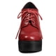 thumbnail image 3 of Botines de Tobillo Alto Allegra K Rojo 39 Talón Grueso Plataforma, 3 of 7