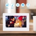 thumbnail image 4 of Alarm Photo Frame,7Inch 1024*600HD Digital Photo Digital Photo Frame Music Photo Frame True to Its Promise, 4 of 14