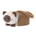 thumbnail image 4 of Porta pañuelos de coche de peluche de gato, suave, lindo y creativo, fácil de instalar. Café, 4 of 8