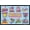Black Framed Version, variant on Hello Kitty and Friends: 24 Tokyo Skate Group Grid Wall Poster, 14.725" x 22.375"