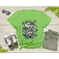 thumbnail image 4 of Football Crocodile Alligator Animal Holding Football Pigskin T-Shirt Alligator Lover Gift T Shirt for Men Women Kids Boys Girls Tshirt, 4 of 8