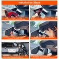 thumbnail image 5 of Mangoal Front 4K & Rear 1080p Dash Cam Fit for Ford Explorer U625 2020-2024, Base XLT ST_Line Limited Timberline Platinum King Ran(Model A), WiFi & App, GPS, 128GB Card, 5 of 12